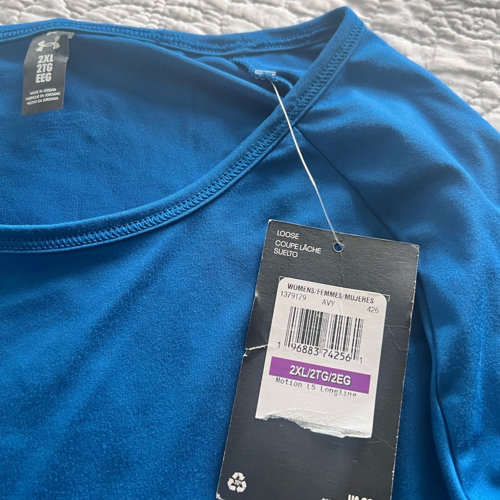 Under Armour Electric Blue Women's Long Sleeve
